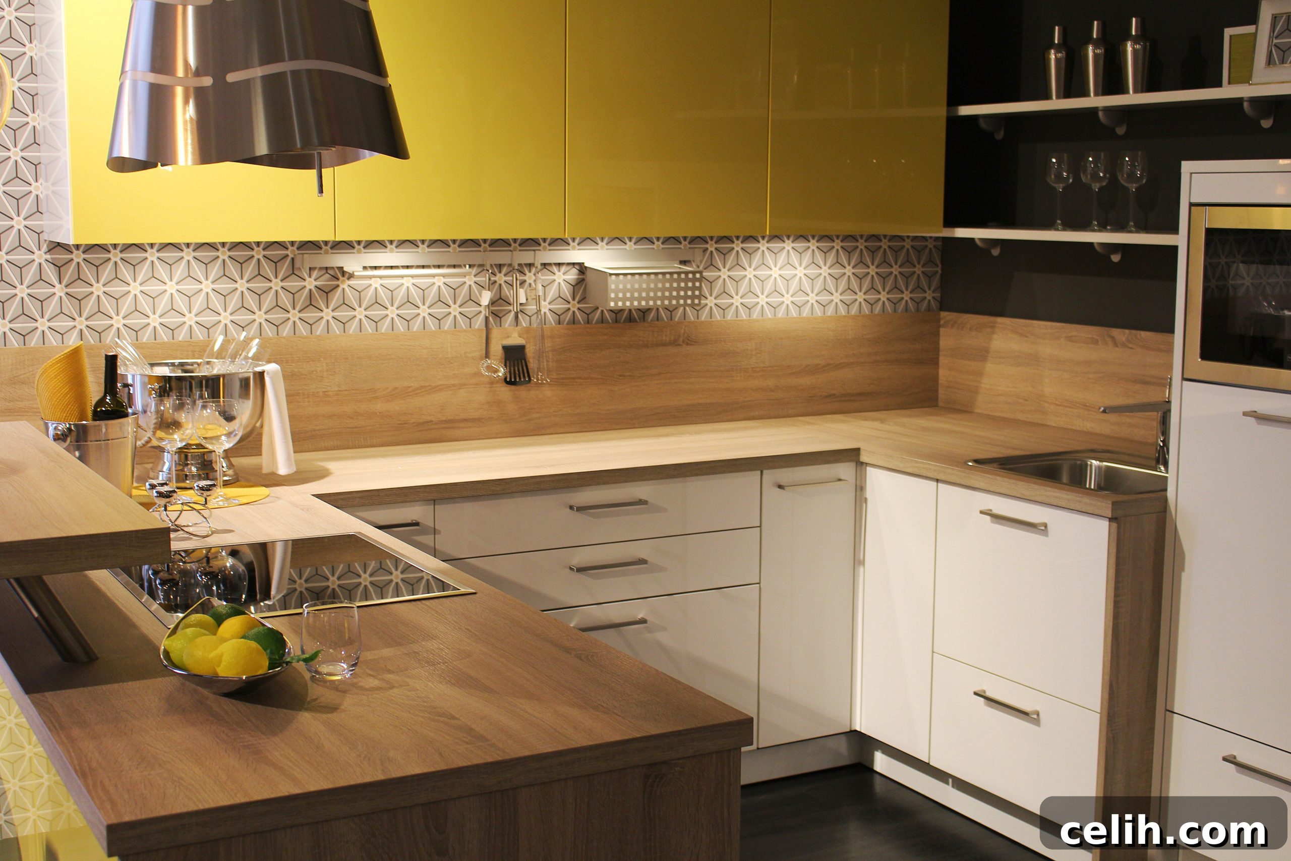 Tiny Kitchen Design Hacks You Can Afford 3 Small kitchen with open shelving for a spacious feel and curated display