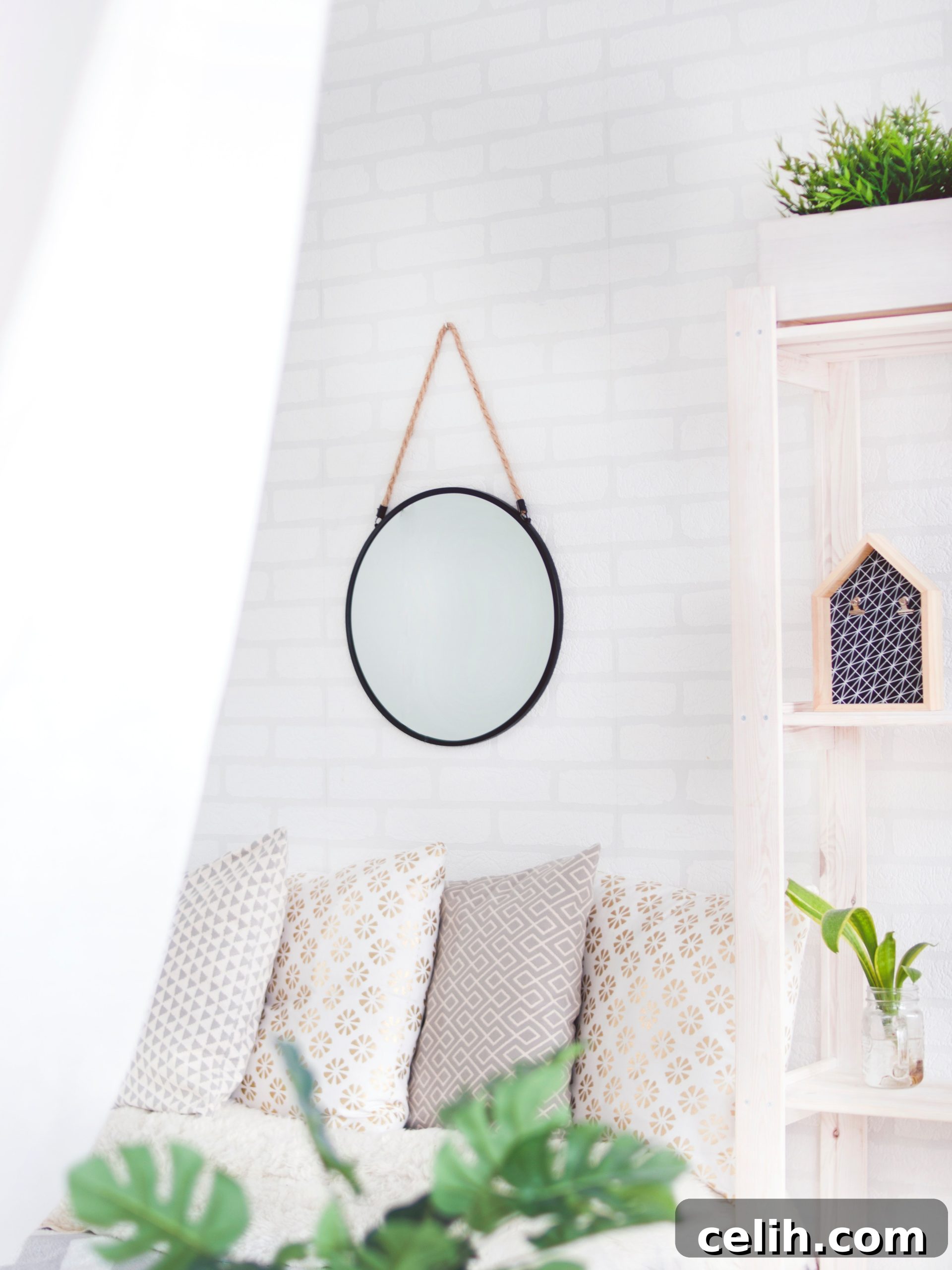 Plantify your home by adding some plants and greenery into rooms for a fresh summer look