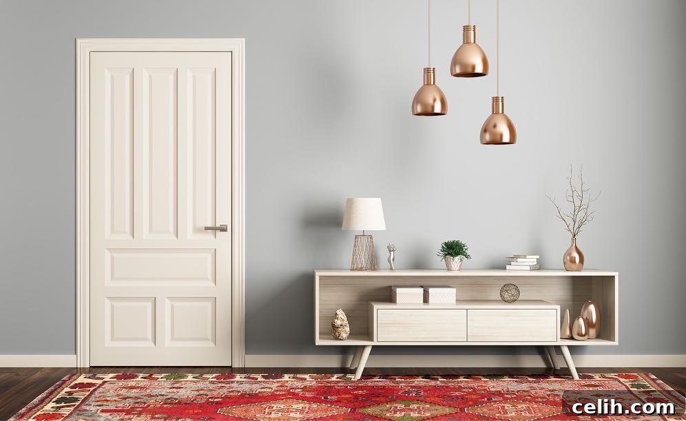 Elevate Your Decor with Grand Handmade Rugs 6 Add colour, warmth and texture to your floor with large handmade rugs, enhancing your home decor.