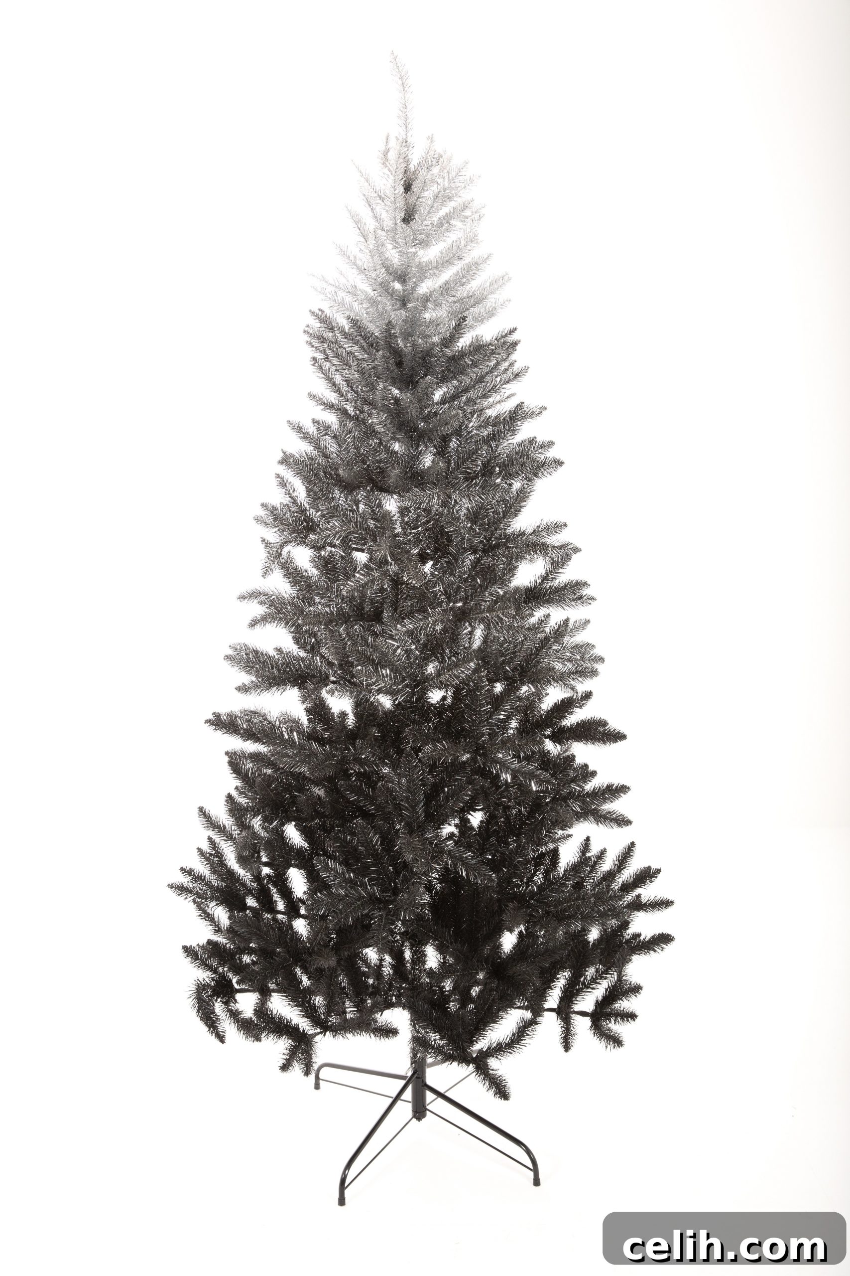 If you love alternative Christmas trees, check out this stunning ombre glamour Christmas tree