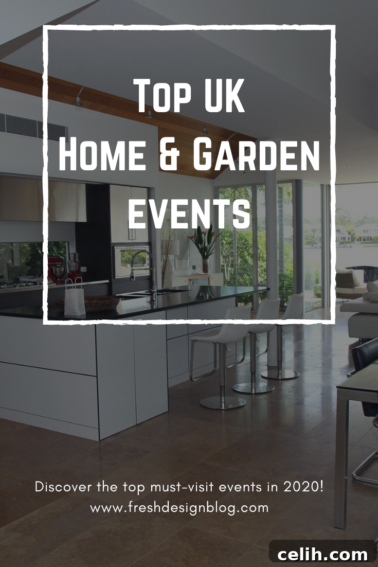 Best home and garden events in the UK as recommended by Fresh Design Blog