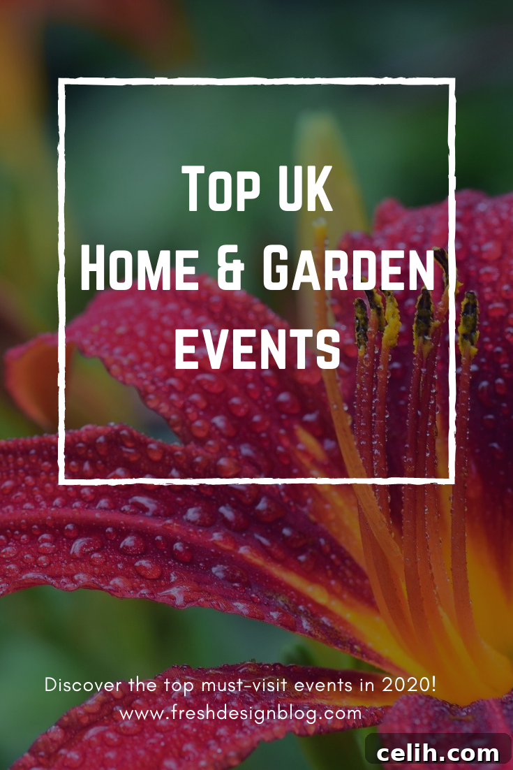 The Fresh Design Guide to the top must-visit home and garden events in the UK