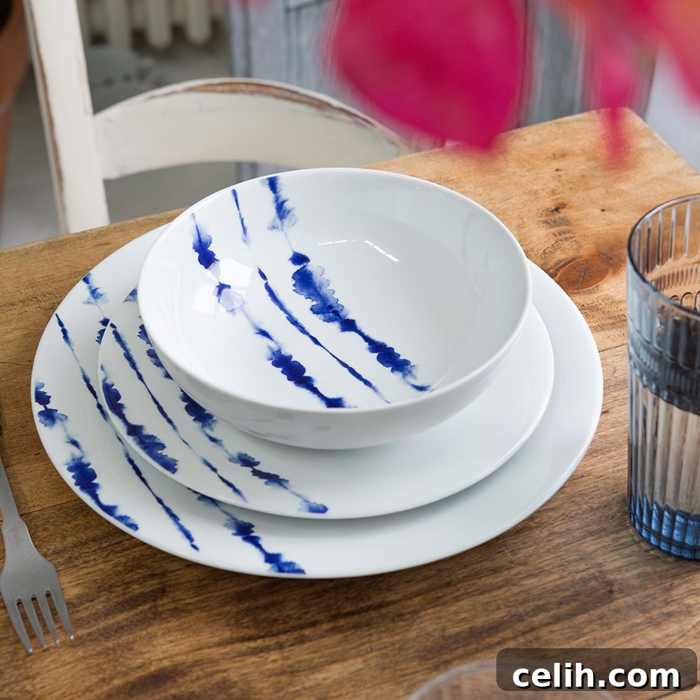 Vibrant Blue Tabletop Creations 5 A by Amara fresh blue tableware in the coast design