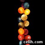 Unusual cable and cotton lights