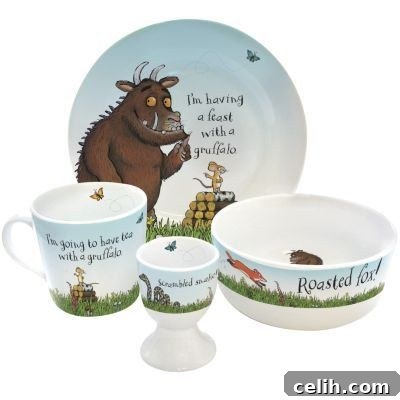 Gruffalo breakfast set