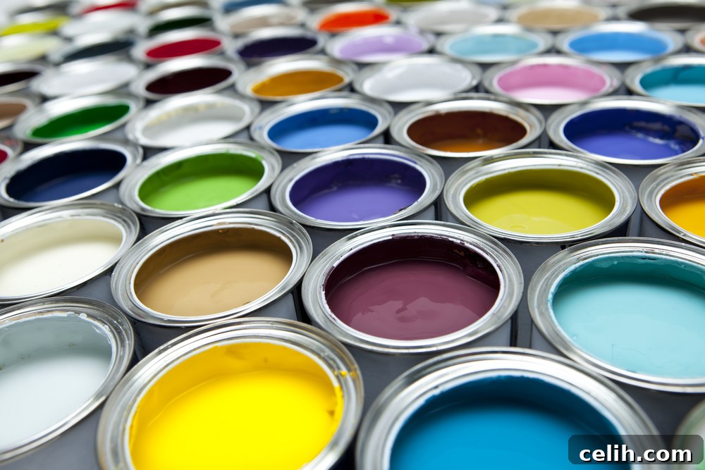 Use leftover paint to give new life to your home