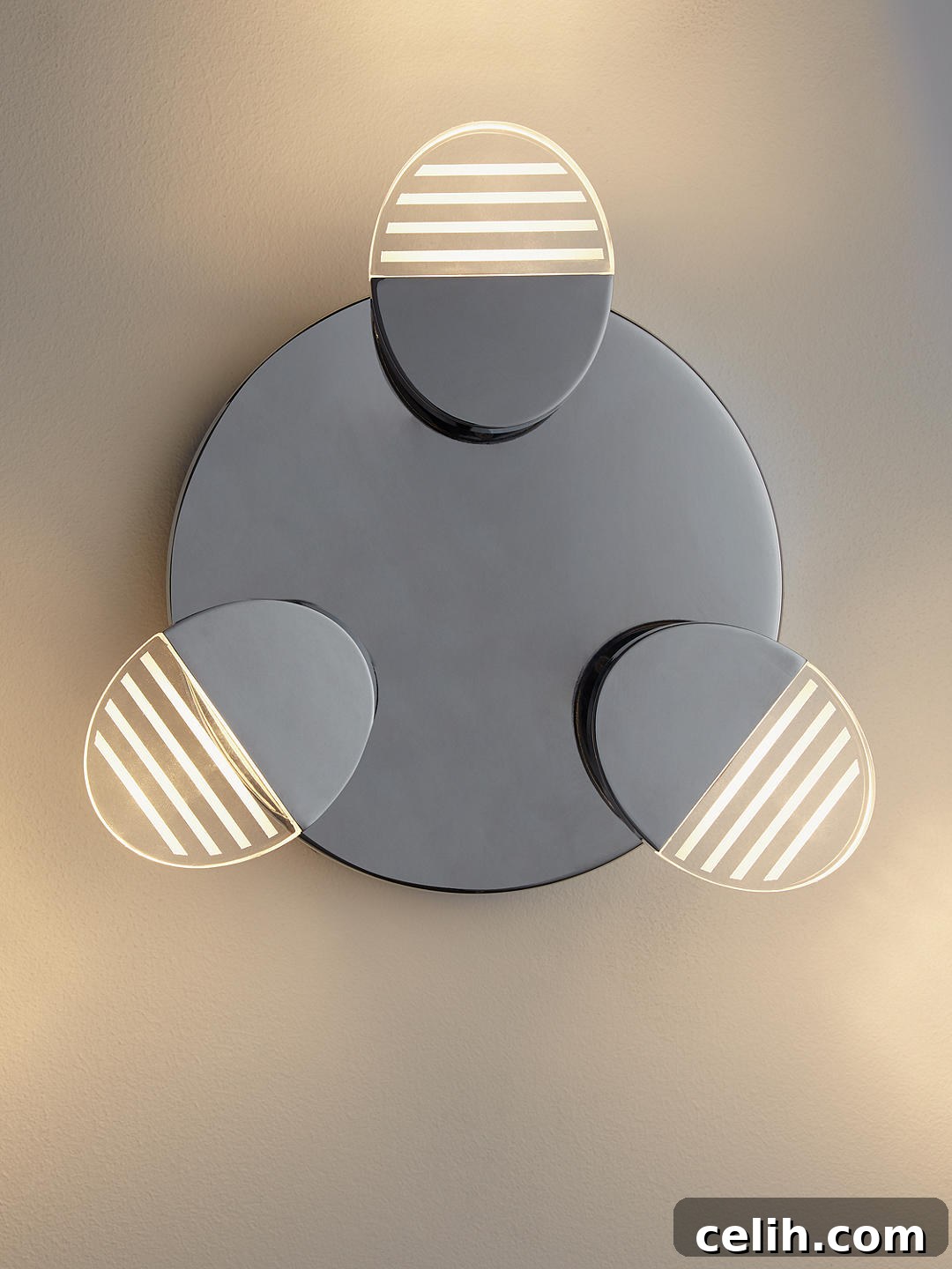 Modern and quirky bathroom wall light, with directional heads for functional bathroom lighting. 