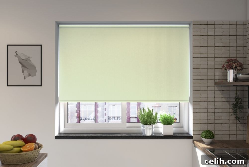 Discover how to install a ready made roller blind in your home