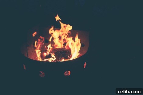 Warm up your garden with a fire pit