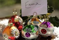 Personalized Bauble Place Settings