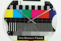 Retro Test Card Timepiece