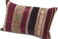 Monsoon Home: Deep Plum Braided Comfort Cushion