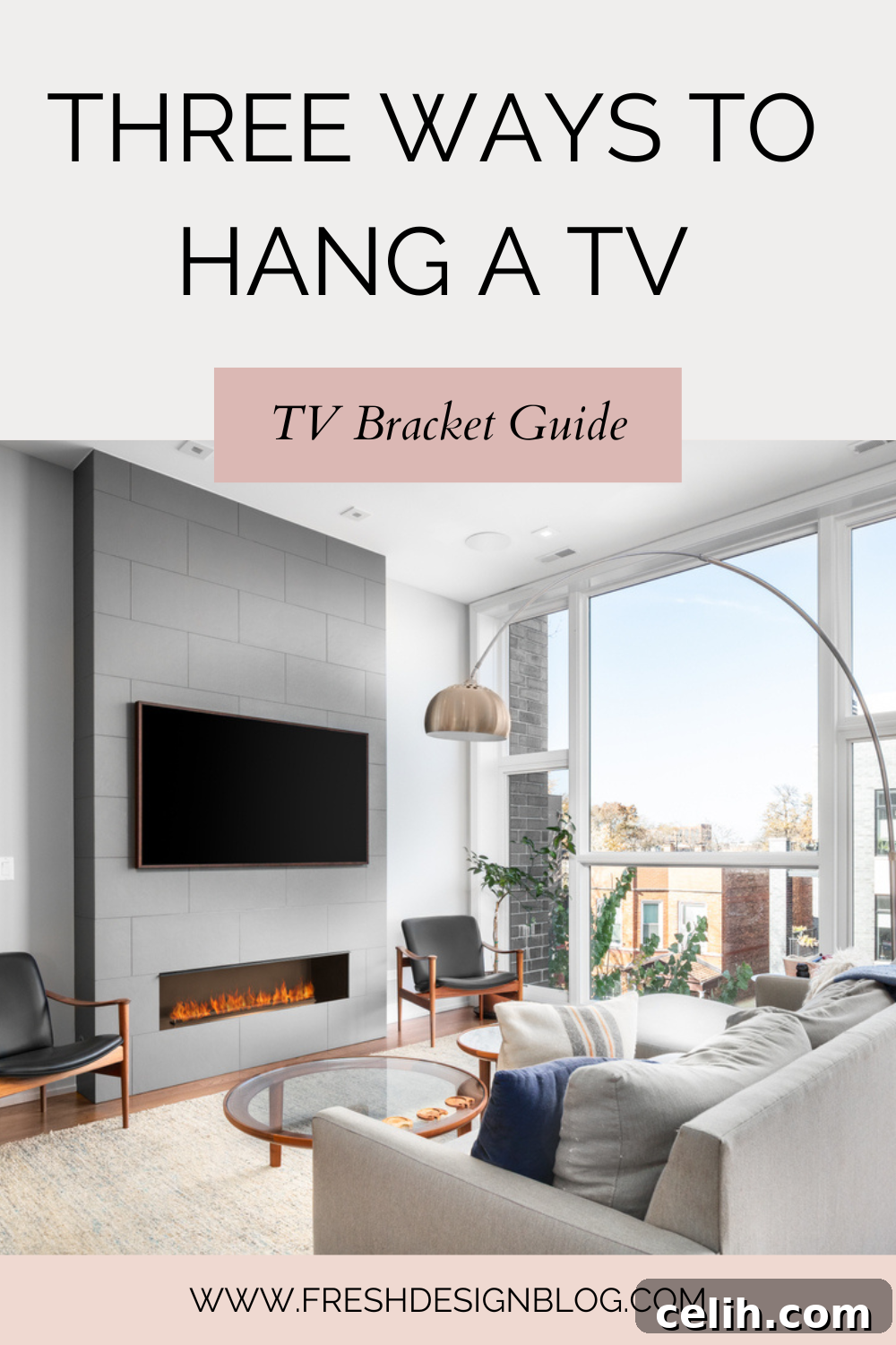 Discover three perfect ways to hang a wall mounted TV in your home