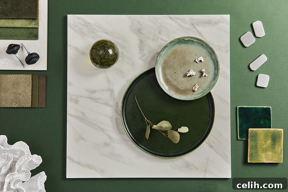 It helps to create a moodboard for an interior design project