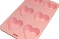 Heart-Shaped Silicone Muffin Pan
