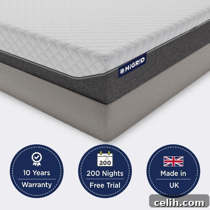 HiGrid luxe mattress benefits