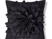 Sculpted Floral Throw Pillow