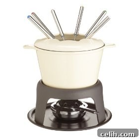 kitchen-craft-fondue-set Have fun with melted chocolate
