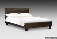 Modern Faux Leather Double Bed
