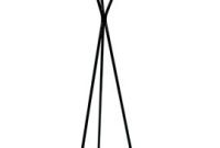 Streamlined Ebony Garment Rack