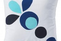 Florestine Ischia Marine Splendor Applique Pillow