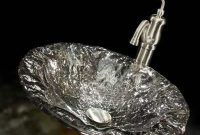 Brianna Hand Blown Art Glass Vessel Sink