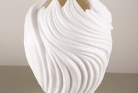 Exquisite Swirl Porcelain Vase