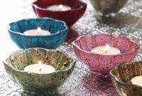 Six-Piece Scalloped Edge Tealight Holder Set