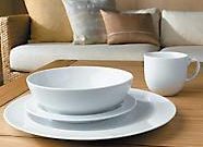 Denby White 16-Piece Dinner Set Half Off