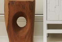 Artisan Crafted Devils Eye Stool