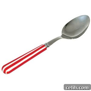 Red Stripe Dinner Spoon - Emma Bridgewater Cutlery
