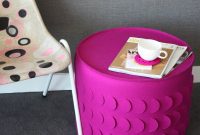 Selina Rose Scaled Stool and Flutterby Cushions