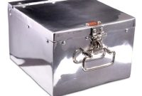 Vintage Aluminum DVD Storage Vault