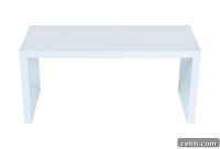Elegant High Gloss White Coffee Table Arden Grace