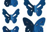 Whimsical Felt Flutter Wall Decor by Rachel Horrocks