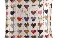 Ella Doran’s Enchanting Silk Hearts Cushion