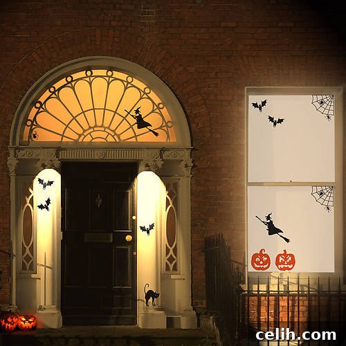 Halloween-decorating-wall-stickers Hauntingly good Halloween home decor wall stickers