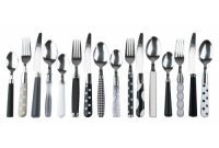 Present Time’s Eclectic Monochrome Cutlery Collection