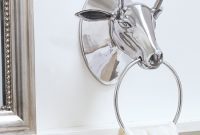 Aluminum Bull Ring Towel Holder