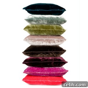 Silk Velvet Cushions Luxurious silk velvet jewel cushions - Jewel Coloured Cushions