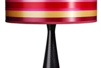 Isabel Stanley’s Chic Striped Ribbon Drum Shade