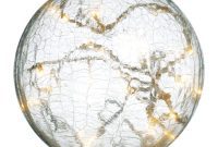 John Lewis Crackle Glass Ambience Lamp