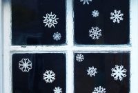 4 Festive Christmas Window Stickers for Under £10