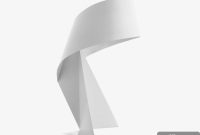 Habitat White Ribbon Table Lamp Special Offer