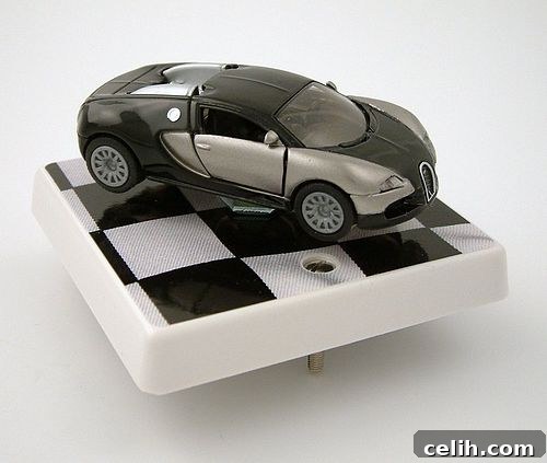 bugatti-car-light-switch Bugatti sports car light switch as seen on Top Gear