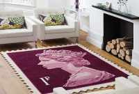 Collectible Stamp Art Rug