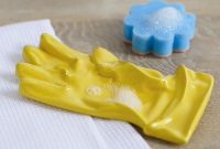 Whimsical Ceramic Glove Sink Caddy
