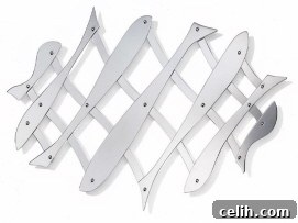 Alessi-pescher-trivet Alessi designer kitchen trivet