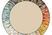 Artisan Contemporary Textured Glass Mosaic Mirror