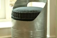 Repurposed Beer Keg Seats